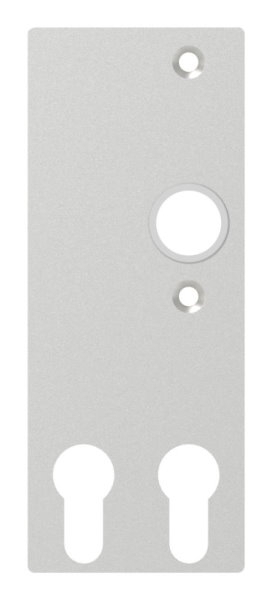 Alu-Kurzschild - Masse- 61x156x6-5 mm - Form- vierkant - Aluminium EV1 - AMF Artikel- 16295-12-3035.6