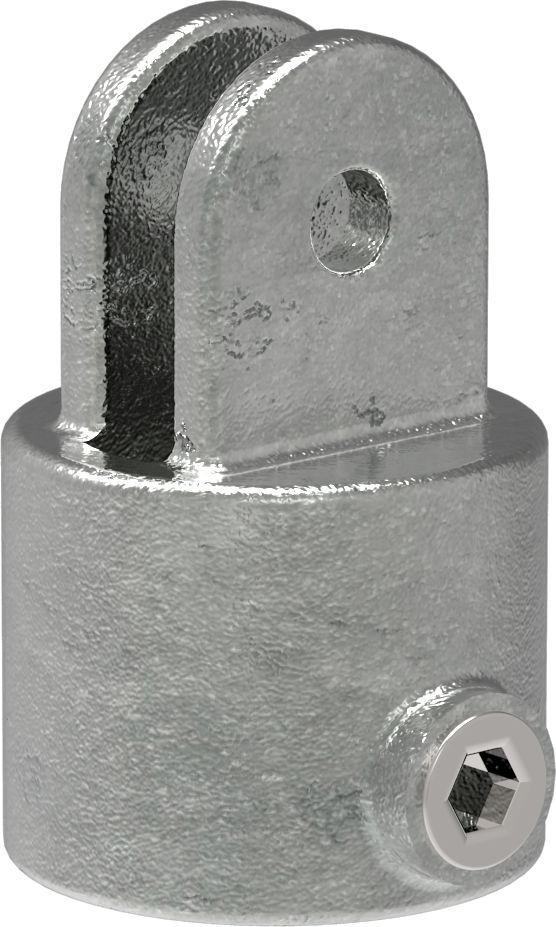 Rohrverbinder - Gelenkhalter - 173FA27 - 26-9 mm - 3-4- - Feuerverzinkt u. Elektrogalvanisiert-173FA27