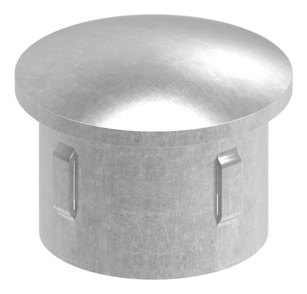 Stahlstopfen - leicht gewoelbt - fuer Rohr Ø 42-4 x 3-0-3-5 mm - Stahl -Roh- S235JR-30-2964.8