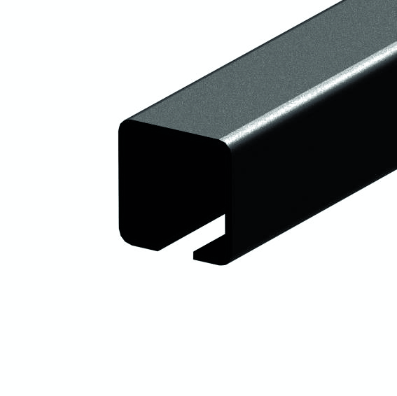 Laufschiene Stahl roh 60 x 60 x 4 mm L=6000 mm fuer Schiebetore-89-11H0260X60FE6000-A.4