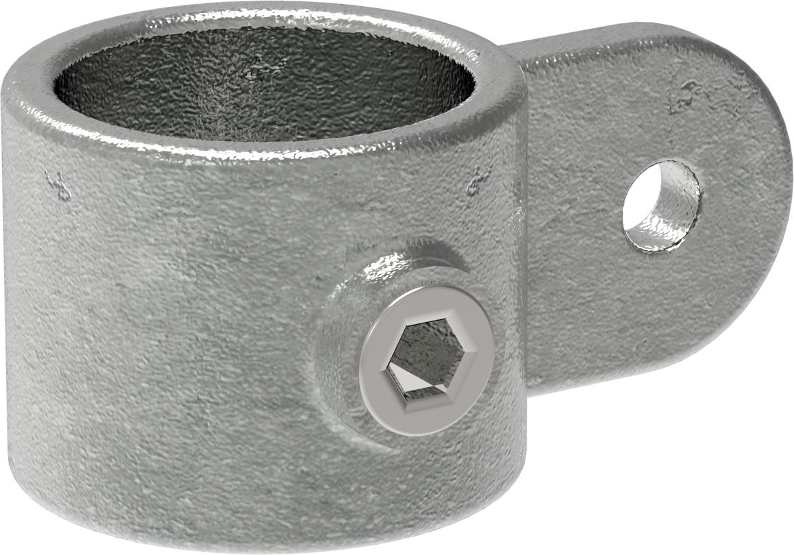 Rohrverbinder - Gelenkauge einfach - 173M - 26-9 mm - 60-3 mm - 3-4- - 2- - Feuerverzinkt u. Elektrogalvanisiert-173M