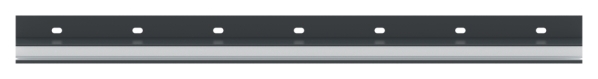 Vordachprofil Aluminium L = 1405 mm pulverbeschichtet RAL 7016-88-11VDE-1400.7016