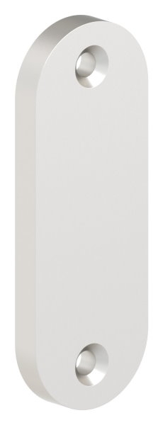 Alu-Kurzschild - Masse- 32x87x8 mm - Aluminium EV1-12-3034.6