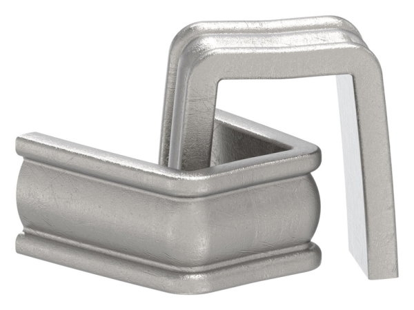 Bund - 100 Stueck - Material- 12x3 mm - Innenmass- 13x21 mm - Stahl -Roh- S235JR-30-6727-100.8