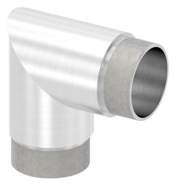 Steck-Eckstueck V2A fuer Rohr Ø 48-3 x 2-0 mm 90° steckbar-11-3612.4