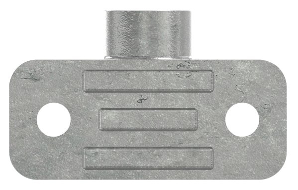 Wandhalter Temperguss fuer Rohr Ø 33-7 mm mit 2 Bohrungen-88-11246.B34