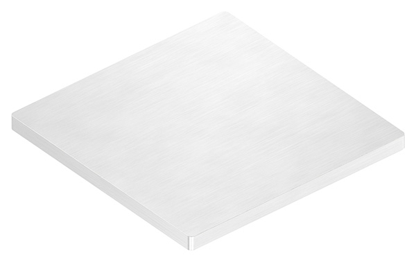 Ankerplatte Masse- 100 x 100 x 6 mm V2A-11-2217.4