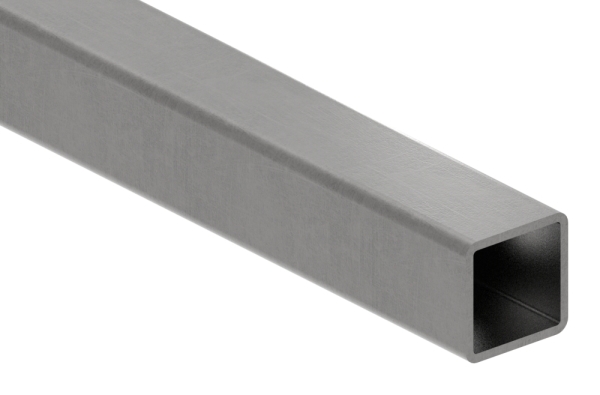 Quadratrohr - Masse- 40x40x3 mm - Laenge- 6000 mm - Stahl S235JR- roh-30-2128.8