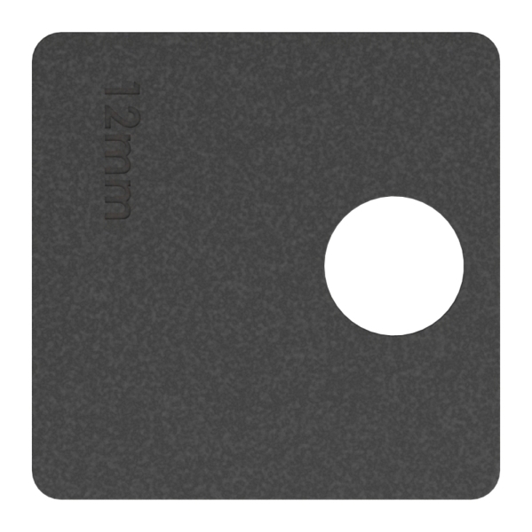 Gummieinlage Gummi fuer Glas 12-0 mm passend fuer Glasklemme Modell 36-88-113612.GU