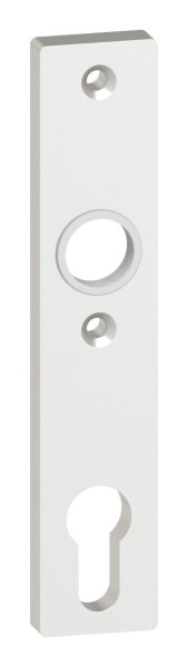 Alu-Kurzschild - Masse- 30x160x10 mm - Form- vierkant - Aluminium EV1-12-3036.6