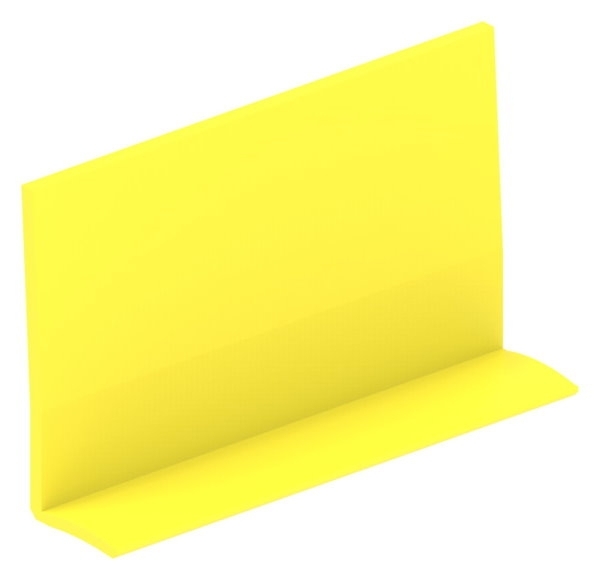 L-Keil Gummi fuer Glas 16-76–17-52 mm gelb zum Einlegen ins Profil-88-1180501-GU.LK