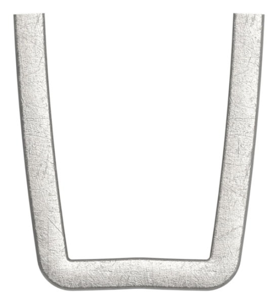 Bund - 1 Stueck - Material- 16x4 mm - Innenmass- 19x32 mm - Stahl -Roh- S235JR-30-6703.8