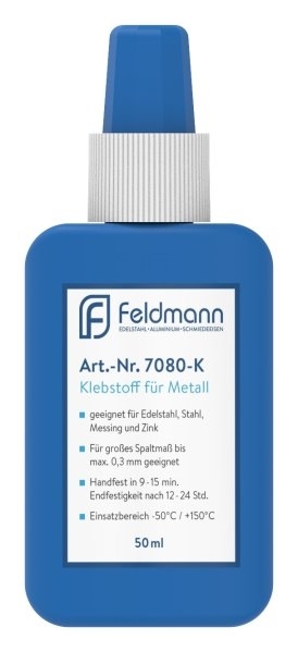 Sofortklebstoff Edelstahl 50 ml Tube fluessig bis 150°C-88-117080.K