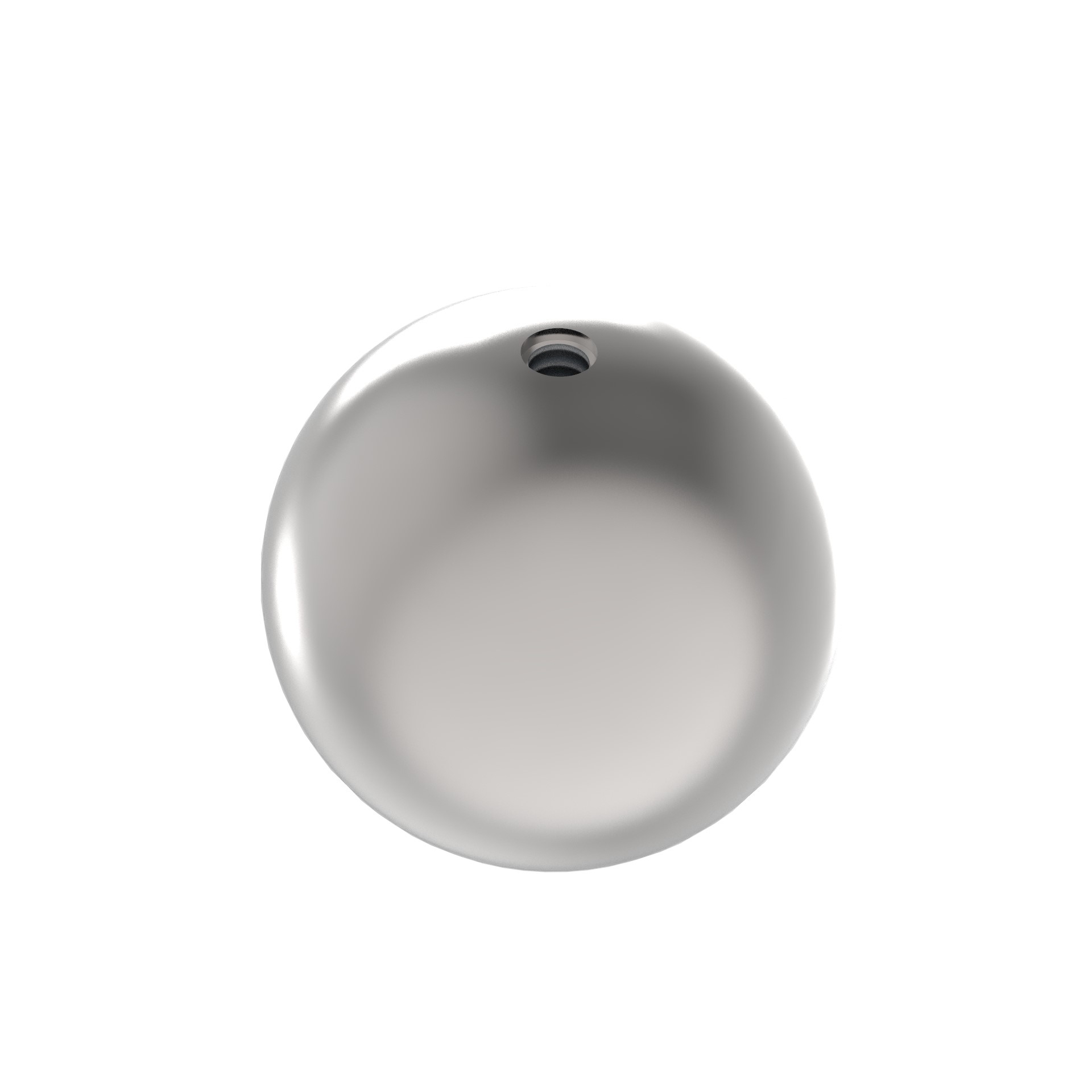 Endkappe Kugel Edelstahl AISI 304 Ø 40 mm M8 Schliff-89-11A0220040R-A.4