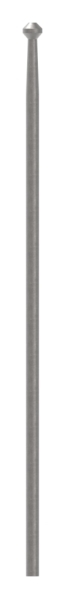 Zaunstab - Laenge- 500 mm - Material Ø 12 mm - Stahl S235JR- roh-30-1271.8