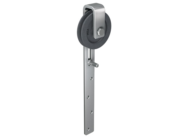 Gussrolle mit Buegel Haengetor MEA verz- Buegel Ø 120 mm 10330152-60-0004.9