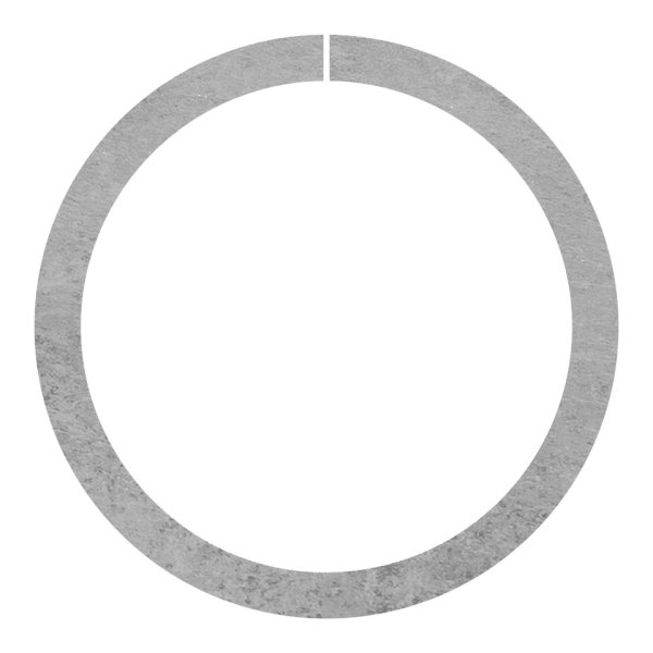 Ring - Material- 16x8 mm - Aussen-Ø 100 mm - Stahl S235JR- roh-30-1934-100.8