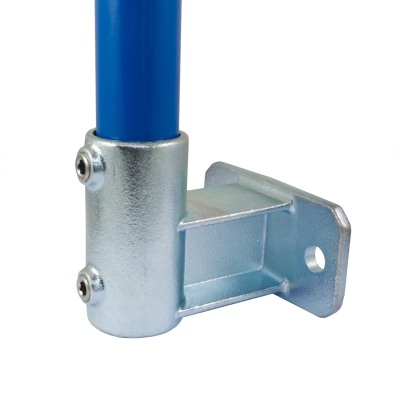 Rohrverbinder - Schwerlast-Wandhalterung - 245D48 - 48-3 mm - 1 1-2- - Feuerverzinkt u. Elektrogalvanisiert-245D48