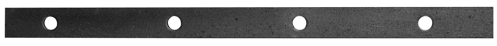 Flacheisen gelocht Laenge- 2000 mm 33 Lochungen Stahl -Roh- S235JR-30-1662.8