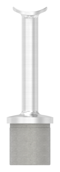 Handlaufstuetze aus einem Stueck mit Halteplatte V2A-11-3863.4