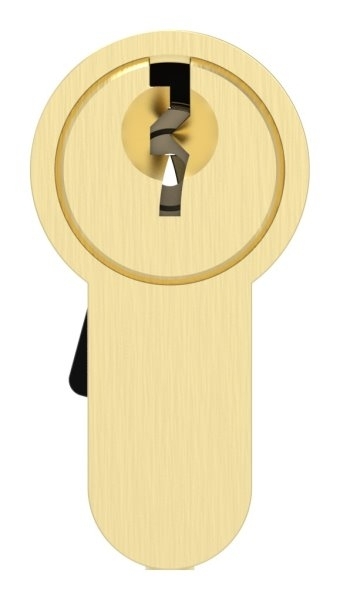 Zylinder aus Messing mit 3 Schluessel 55 mm-11-3953.5