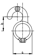 Rohrverbinder - Stellring mit Haken - 182TA27 - 26-9 mm - 3-4- - Feuerverzinkt u. Elektrogalvanisiert-182TA27