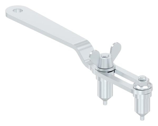 Einstellschluessel V2A 11-5-38-5 mm fuer Glasschiebetuer-88-1160832.240