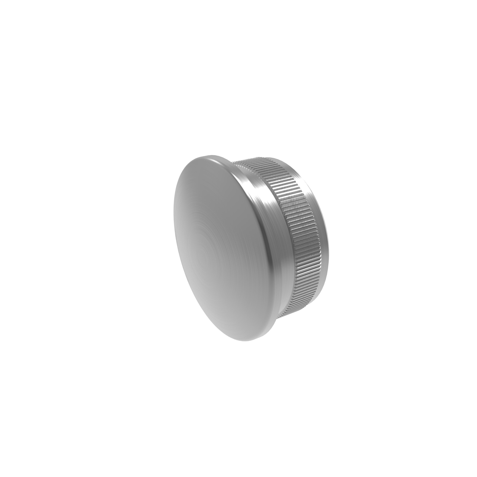 Endkappe Edelstahl AISI 316 fuer Handlauf D42-4x2 mm geschliffen-89-11A145729242-A.4