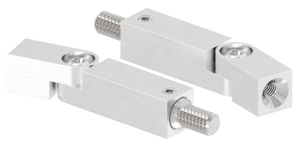 Gelenkstift Edelstahl V2A 14x14 mm L 68 mm M8-M6 Gewinde 360° drehbar-88-1160226-240.V