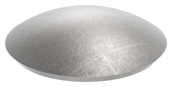 Kloepperboden Rohrabschluss Ø 21-9x1-5 mm Stahl roh Hoehe- 5 mm-30-2760.8