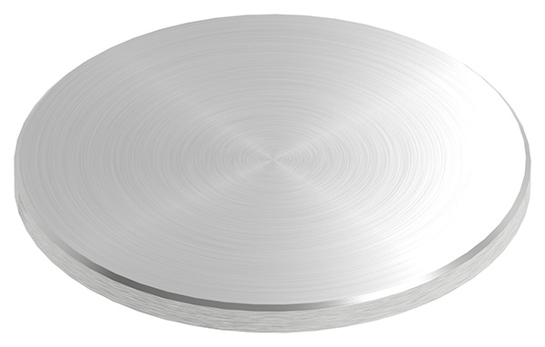 Ronde - Masse- Ø 100x6 mm - mit Rundschliff - Fase - V2A-11-2242F.4