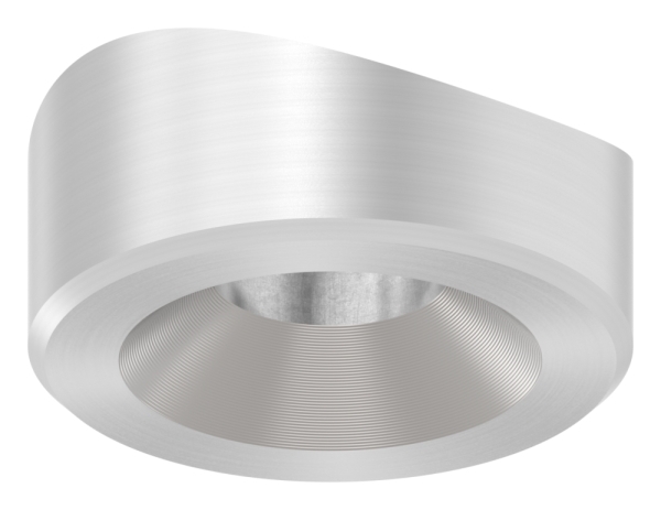 Ausgleichsstueck Edelstahl V2A fuer Rohr Ø 33-7 mm- Ø 18 mm- mit gesenkter Bohrung 7 mm-88-1151341-240.33
