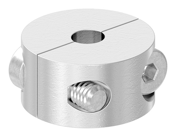 Rundklemme Edelstahl V4A fuer Seil Ø 5 mm 2-teilig-88.11100072005