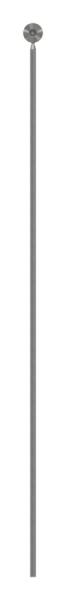 Zaunstab - Laenge- 1050 mm - Material Ø 12 mm - Scheibe - Stahl S235JR- roh-30-1280.8