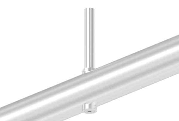 Ausgleichsstueck Edelstahl V2A fuer Rohr Ø 42-4 mm- Ø 18 mm- Bohrung Ø 7 mm gesenkt-88-1151341-240.42