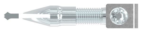 Torband M24 verstellbar zum einmauern Stahl -roh- S235JR-30-3516.8