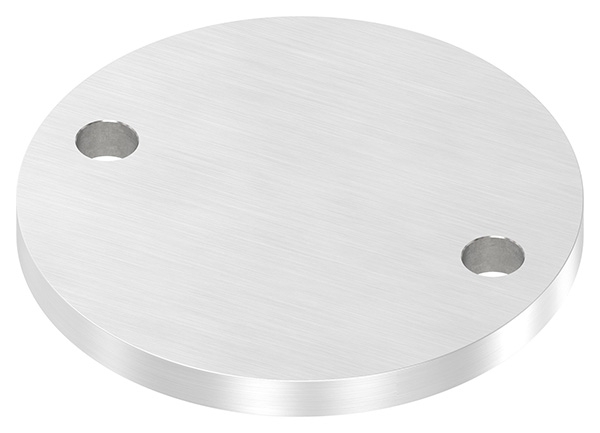Ankerplatte Masse- 120x10 mm Laengsschliff V2A-11-2284-10.4