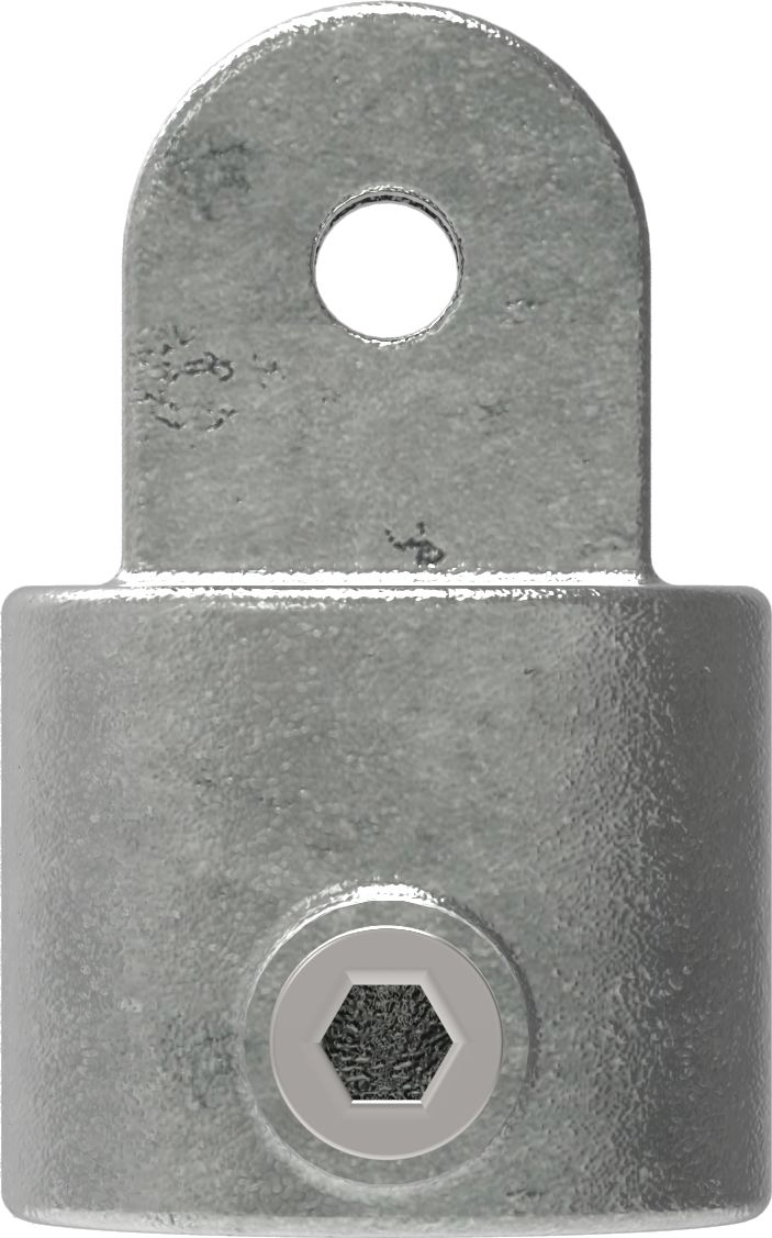 Rohrverbinder - Gelenkhalter - 173FA27 - 26-9 mm - 3-4- - Feuerverzinkt u. Elektrogalvanisiert-173FA27